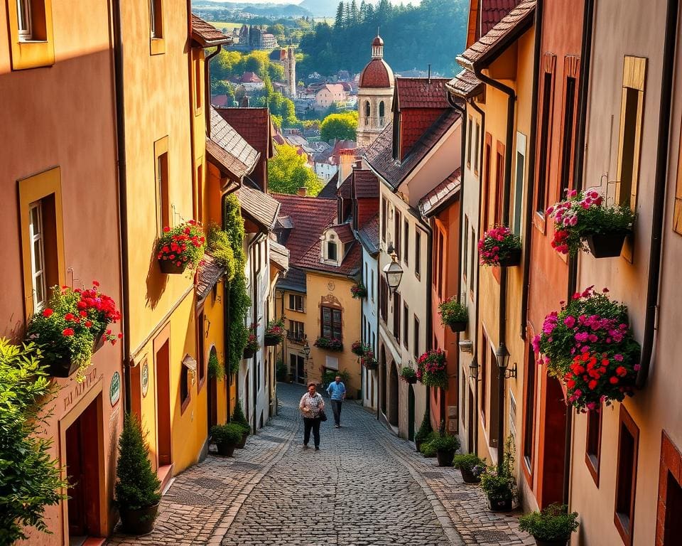 Český Krumlov: Welche Gassen sind besonders fotogen?