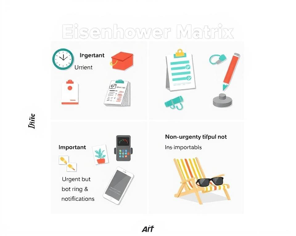 Eisenhower-Prinzip zur Prioritäten setzen