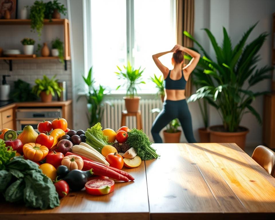 Ernährung und Bewegung im Alltag