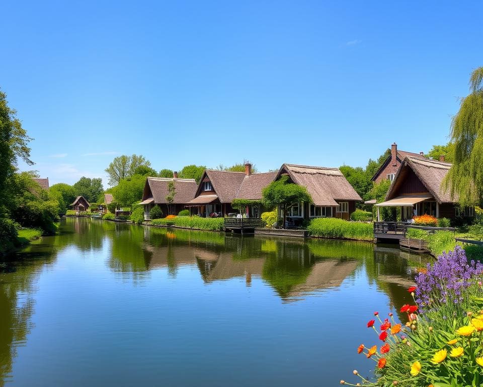 Giethoorn: Wo genießt du die Ruhe der Kanäle?