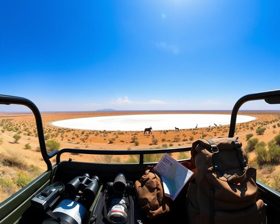 Reisevorbereitung und Anreise nach Etosha