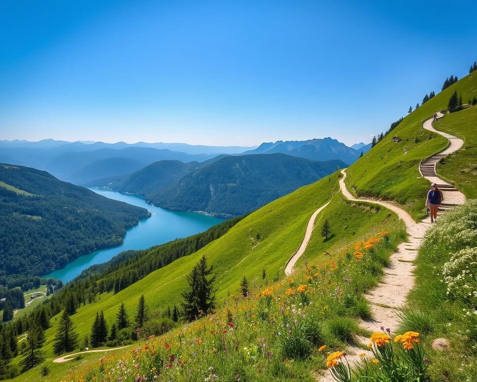 Rundwanderungen mit Panoramablick in Bohinj