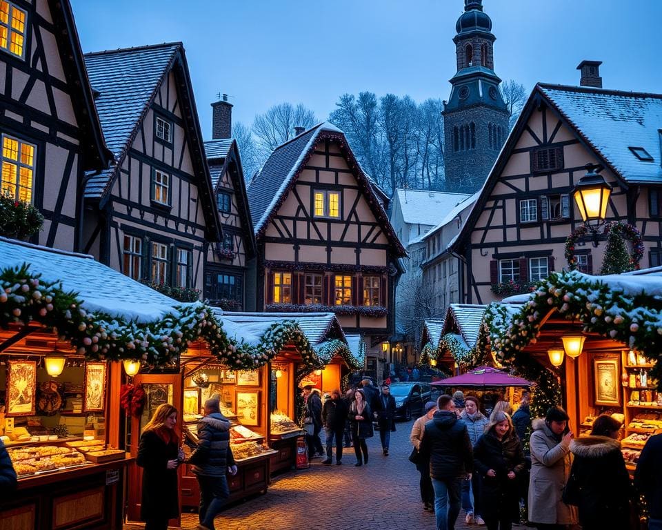 Weihnachtsmarkt Monschau