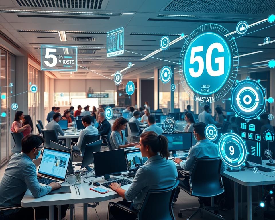 Wie verbessert 5G die Internetperformance für Unternehmen?