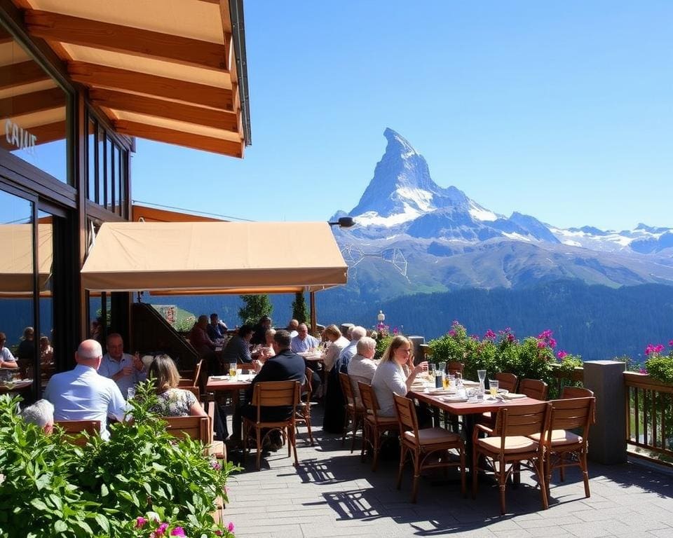 Zermatt: Welche Restaurants bieten Blick auf den Matterhorn?