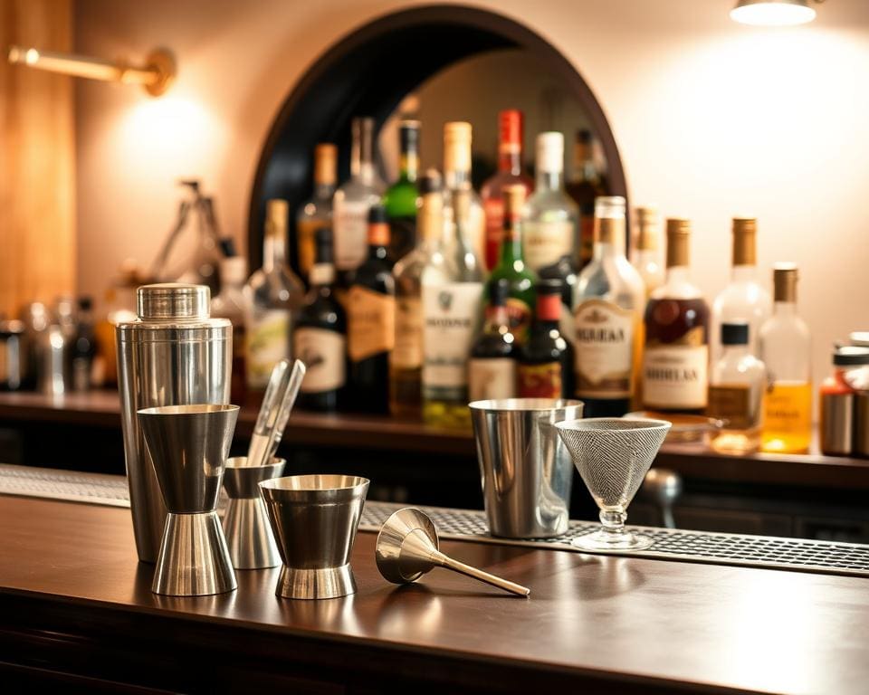 Barkeeper Tipps Utensilien Zuhause Cocktails mixen