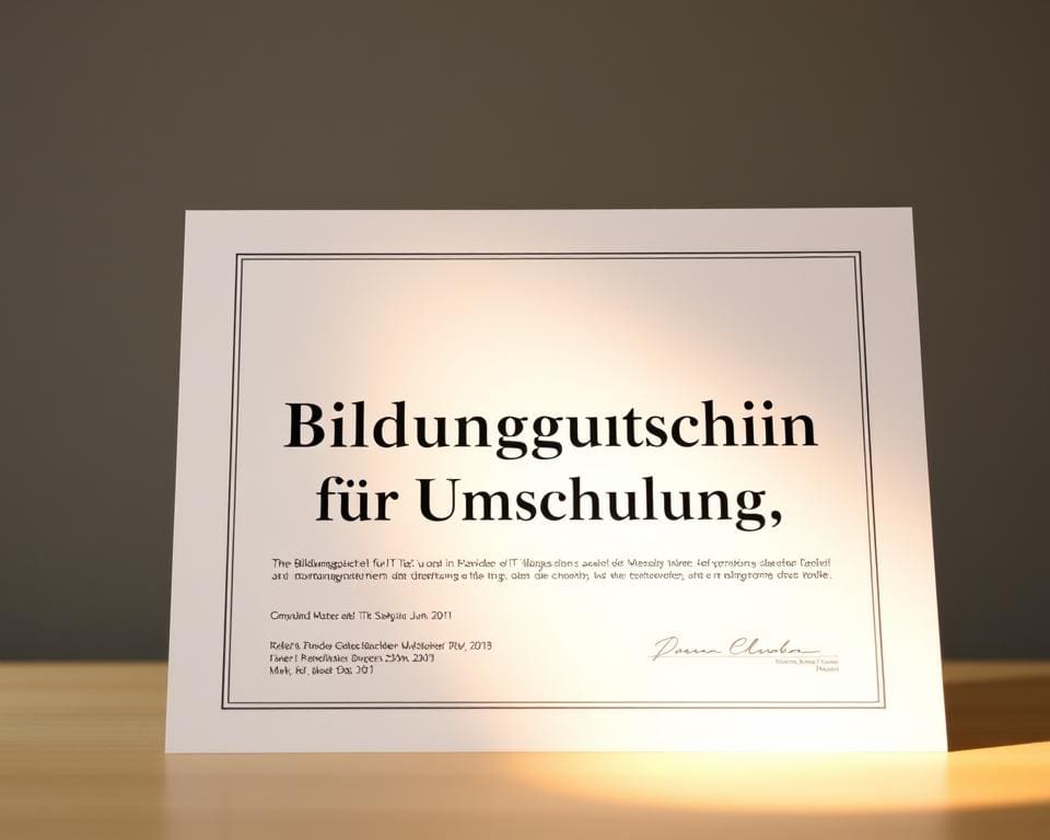 Bildungsgutschein für Umschulung in IT nutzen