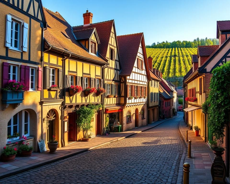 Gassen erkunden in Riquewihr