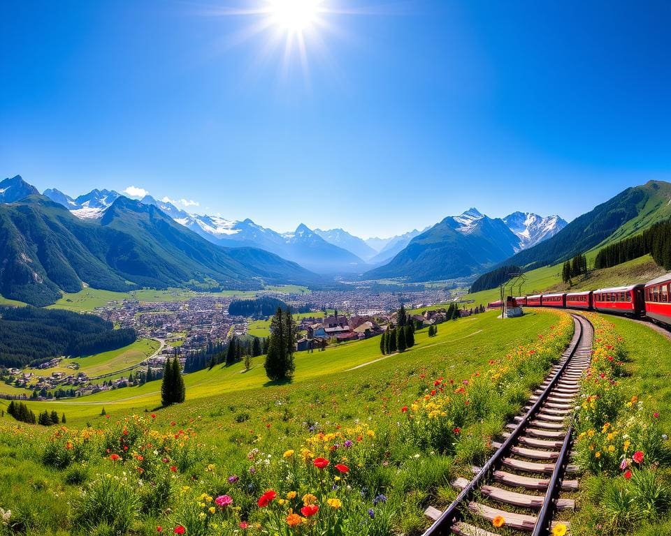 Mürrenbahn und Wengernalpbahn Panoramaaussichten