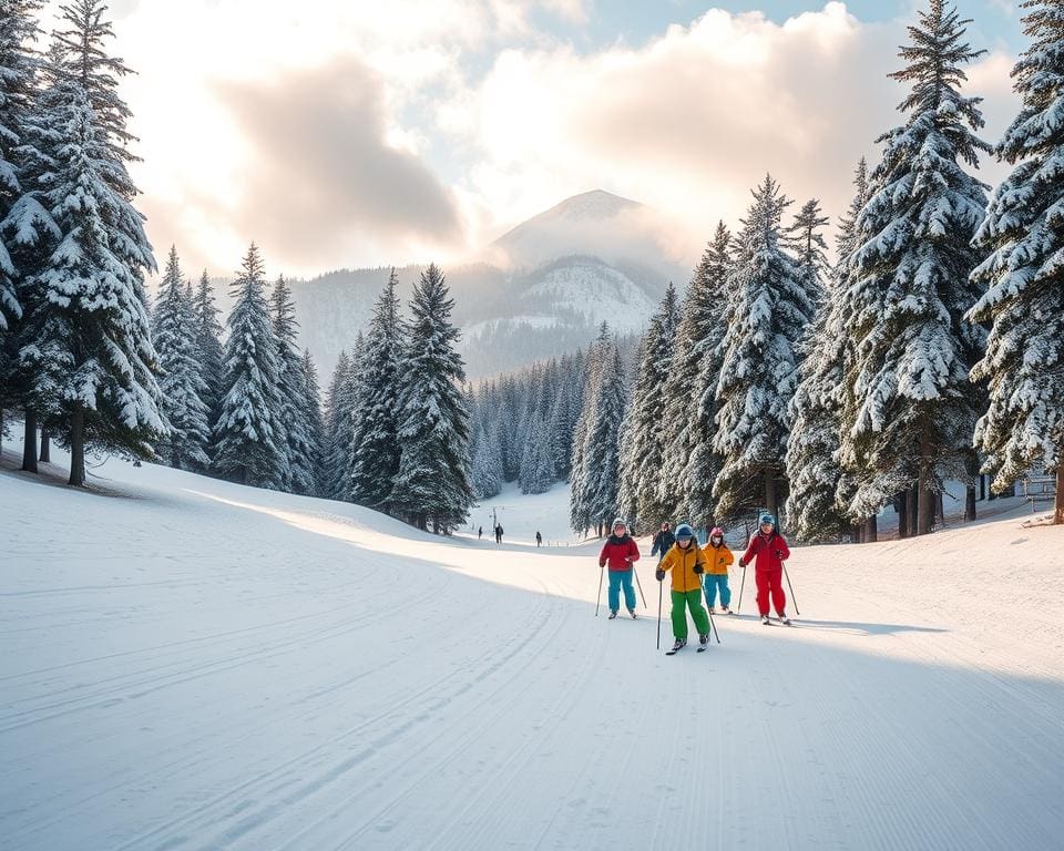 Skipisten für Anfänger in Kitzbühel