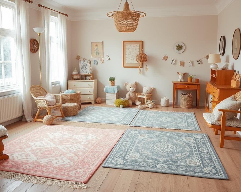 Teppiche Vintage Design Kinderzimmer