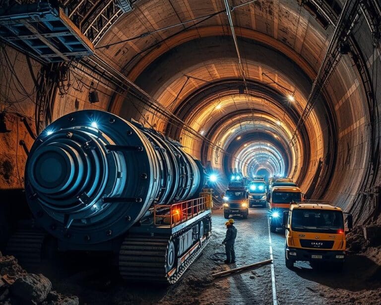 Tunnelingeneur: Bau von unterirdischen Verkehrswegen