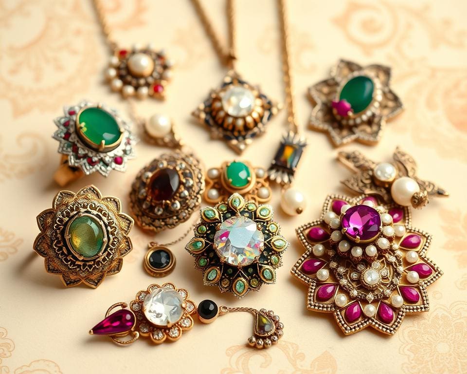 Vintage-Schmuck mit einzigartigem Schmuckdesign