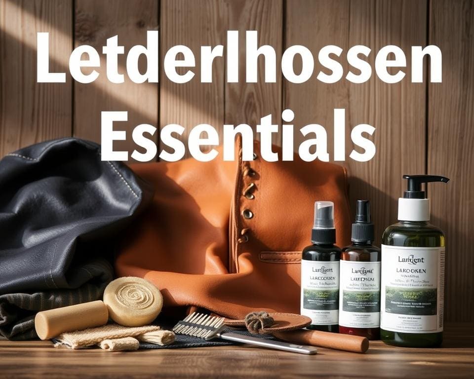 Lederhosen Pflege und Materialien