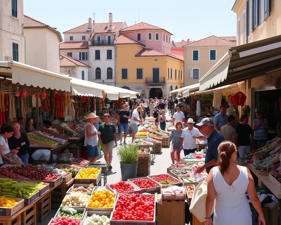 Trogir Stadtmärkte