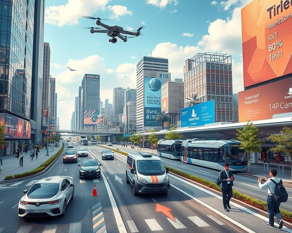 Welche Technologien fördern die Navigation in Smart Cities?