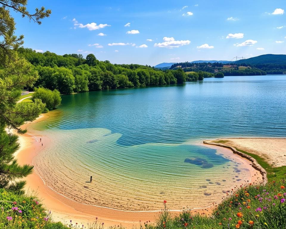 natürliche Badeplätze in Třeboň