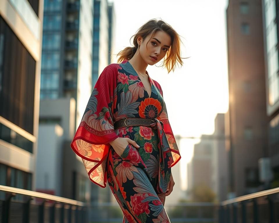 trendige Kimonos